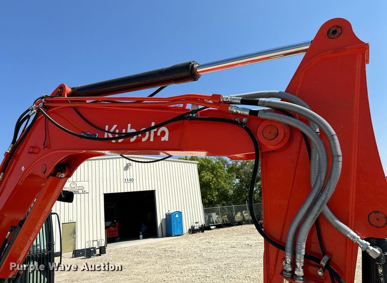 image for item MV9155 2020 Kubota  KX080-4S2 mini excavator