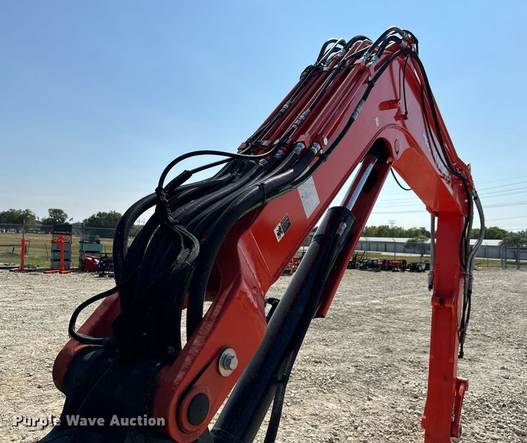image for item MV9155 2020 Kubota  KX080-4S2 mini excavator