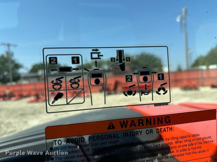 image for item MV9155 2020 Kubota  KX080-4S2 mini excavator