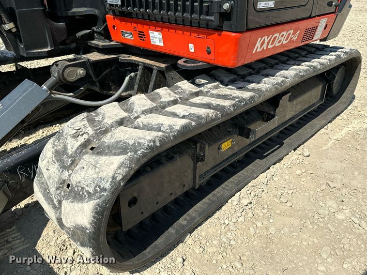 image for item MV9155 2020 Kubota  KX080-4S2 mini excavator