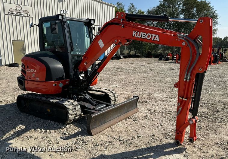 image for item MV9158 2020 Kubota  KX040-4 mini excavator