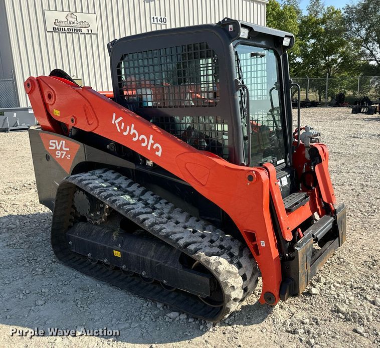 image for item MV9159 2022 Kubota  SVL97-2 tracked skid steer loader