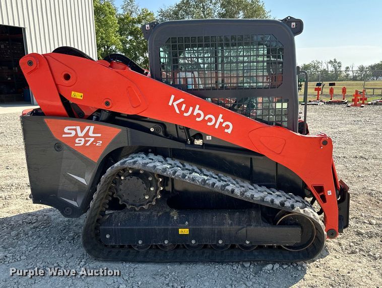 image for item MV9159 2022 Kubota  SVL97-2 tracked skid steer loader