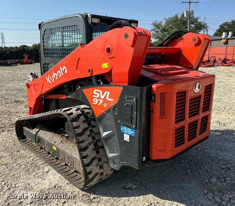 image for item MV9159 2022 Kubota  SVL97-2 tracked skid steer loader