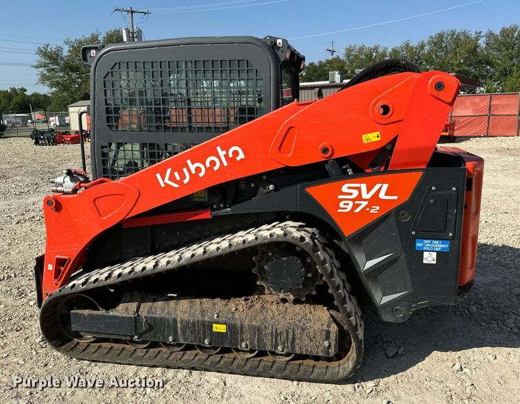 image for item MV9159 2022 Kubota  SVL97-2 tracked skid steer loader