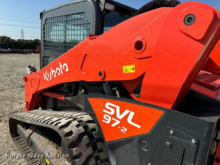 image for item MV9159 2022 Kubota  SVL97-2 tracked skid steer loader