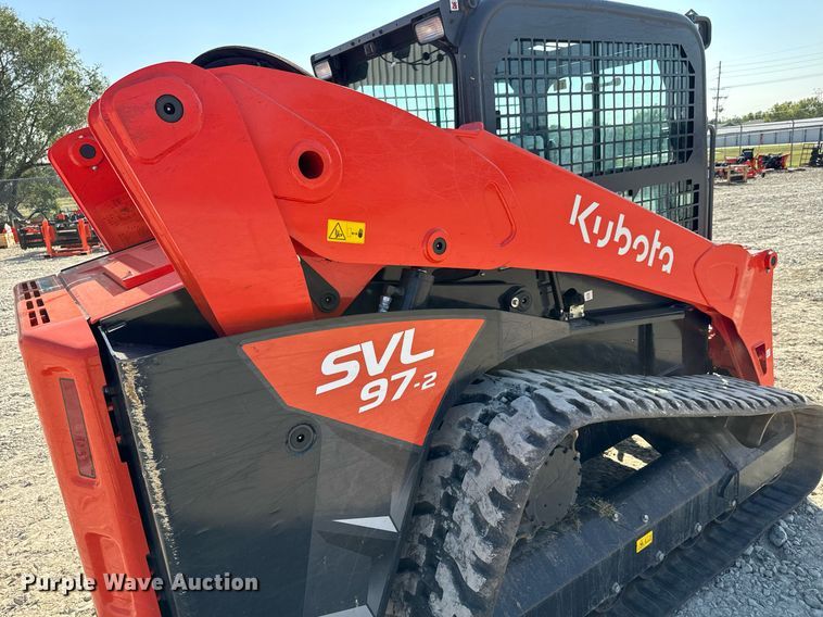 image for item MV9159 2022 Kubota  SVL97-2 tracked skid steer loader