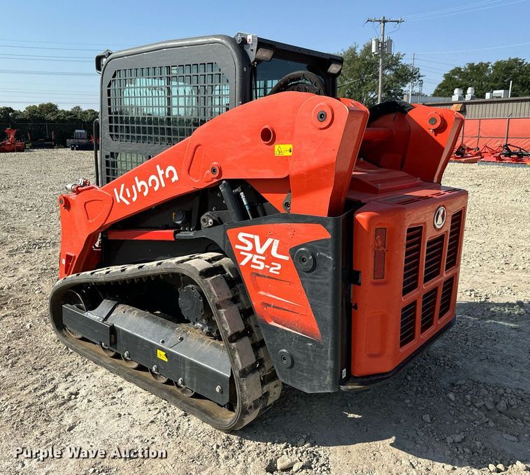 image for item MV9160 2022 Kubota  SVL75-2 tracked skid steer loader