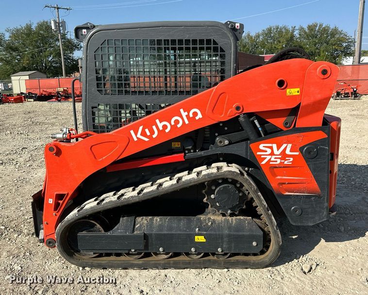 image for item MV9160 2022 Kubota  SVL75-2 tracked skid steer loader