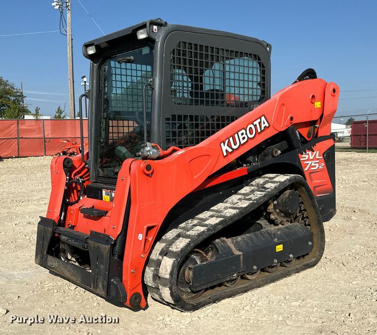 image for item MV9161 2020 Kubota  SVL75-2 tracked skid steer loader