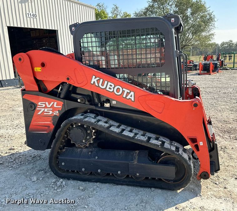 image for item MV9161 2020 Kubota  SVL75-2 tracked skid steer loader