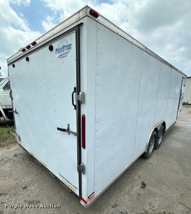 image for item NT9294 2017 MTPA enclosed cargo trailer