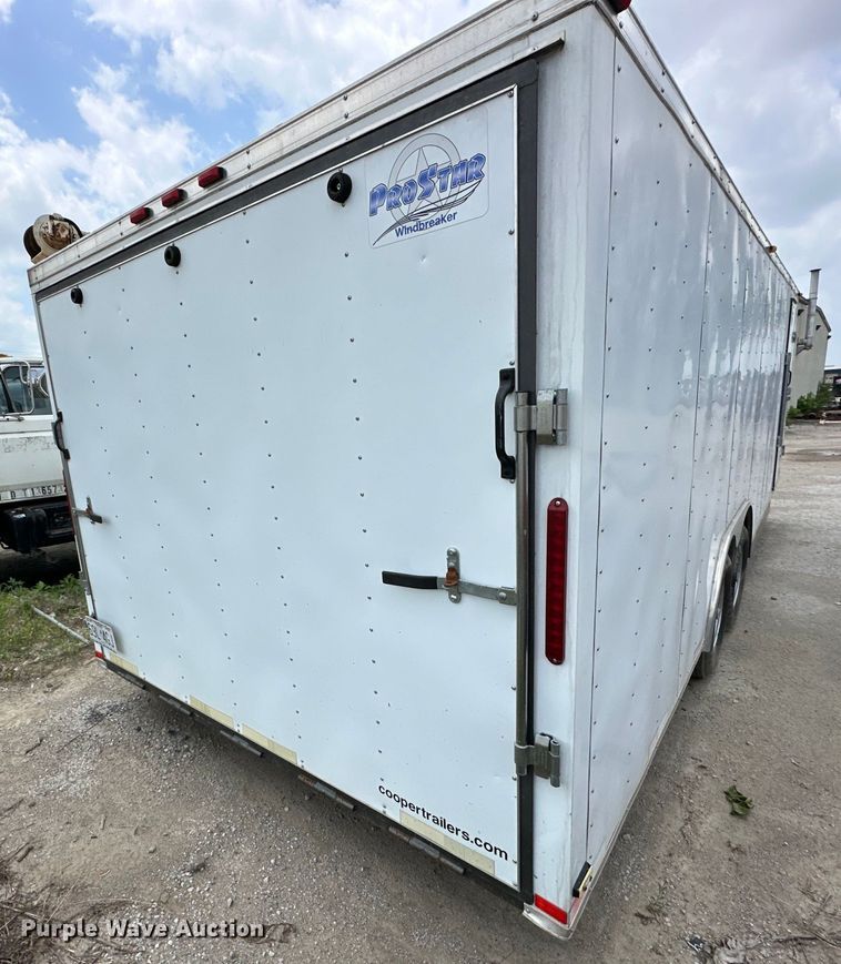 image for item NT9294 2017 MTPA enclosed cargo trailer