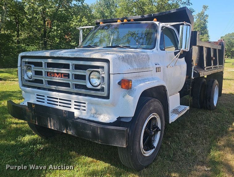 image for item NX9046 1987 GMC  C70 dump truck