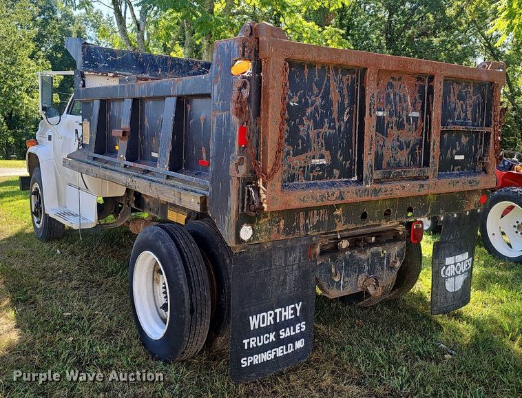 image for item NX9046 1987 GMC  C70 dump truck