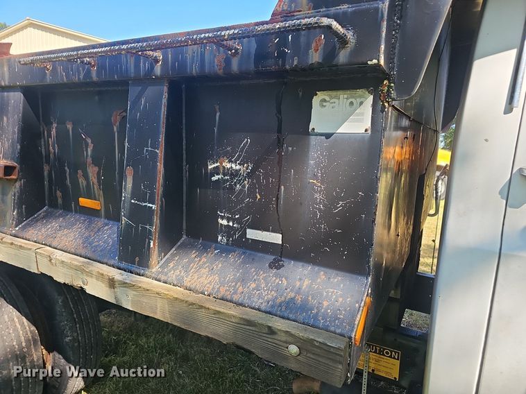 image for item NX9046 1987 GMC  C70 dump truck