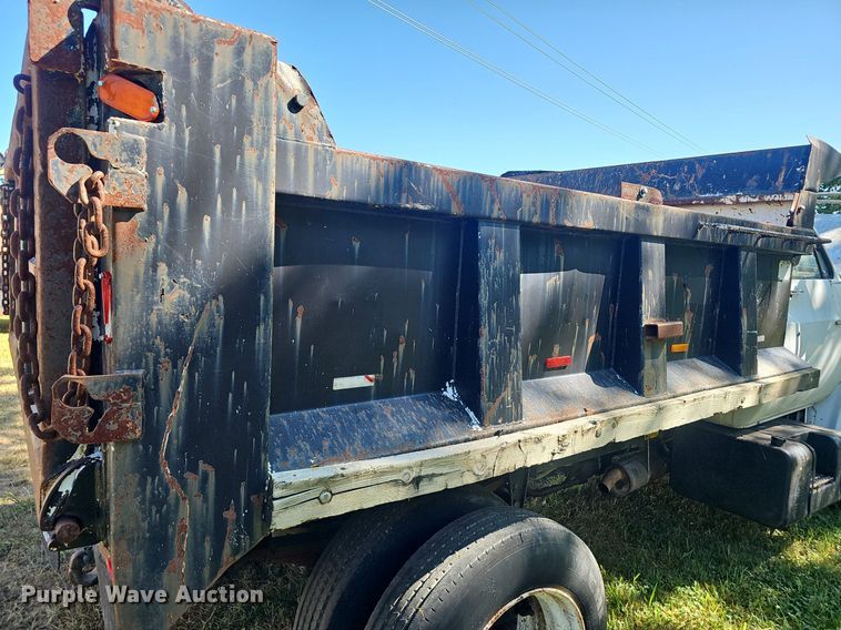 image for item NX9046 1987 GMC  C70 dump truck