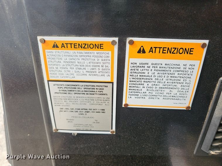 image for item NX9201 2002 Caterpillar  963C LGP track loader