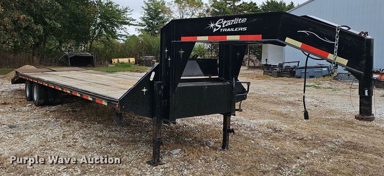 image for item NX9274 2017 Starlite 32TDGNLP equipment trailer 