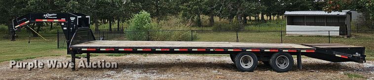 image for item NX9274 2017 Starlite 32TDGNLP equipment trailer 