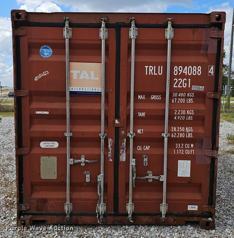 image for item NX9283 2003 MSC shipping container 