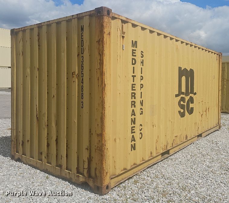 image for item NX9284 2001 MSC shipping container 