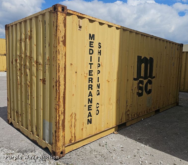 image for item NX9285 2005 MSC shipping container 