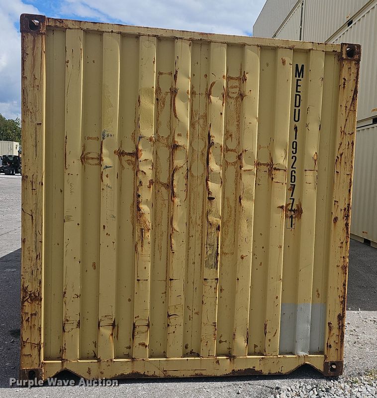 image for item NX9285 2005 MSC shipping container 