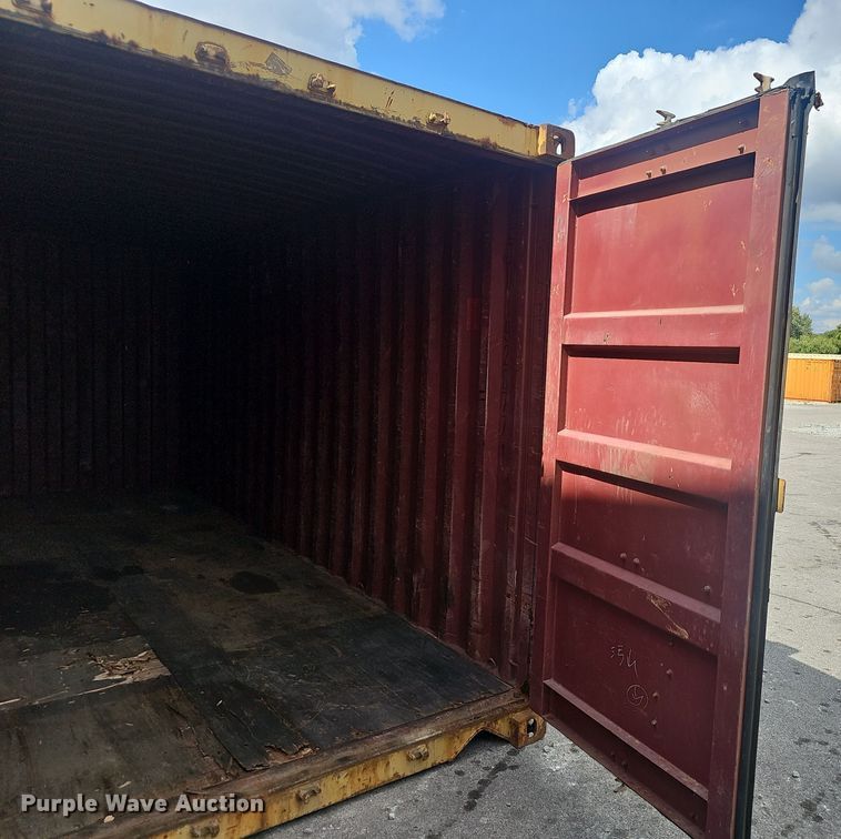 image for item NX9285 2005 MSC shipping container 