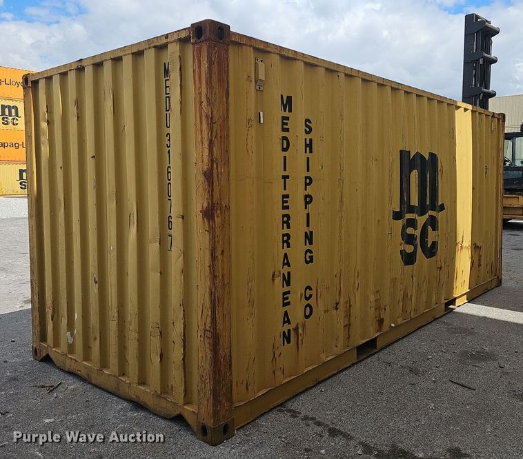 image for item NX9286 2005 MSC shipping container 