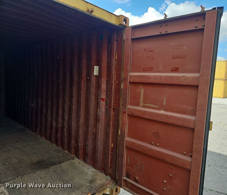 image for item NX9286 2005 MSC shipping container 