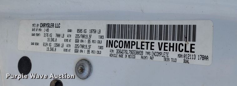 image for item NX9307 2009 Dodge Ram 5500HD bucket truck