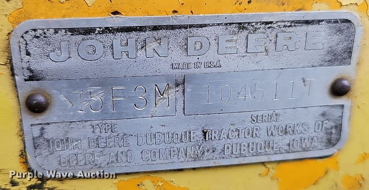 image for item NX9314 1970 John Deere  450 dozer