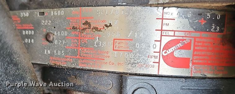 image for item NX9321 1992 International  8200  water truck