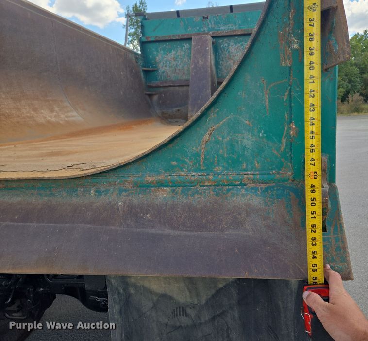 image for item OF9880 2018 Mack GU713 dump truck