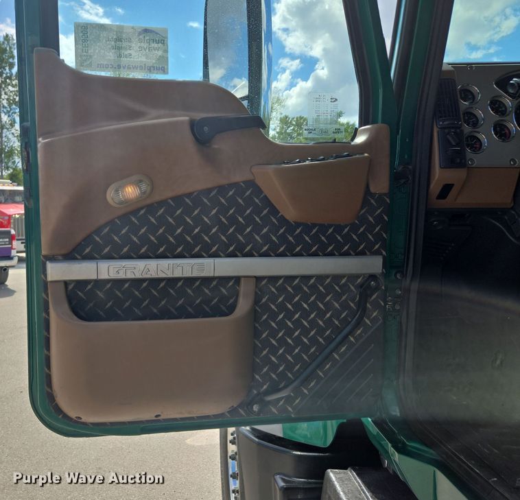 image for item OF9880 2018 Mack GU713 dump truck