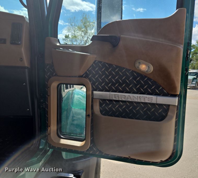 image for item OF9880 2018 Mack GU713 dump truck