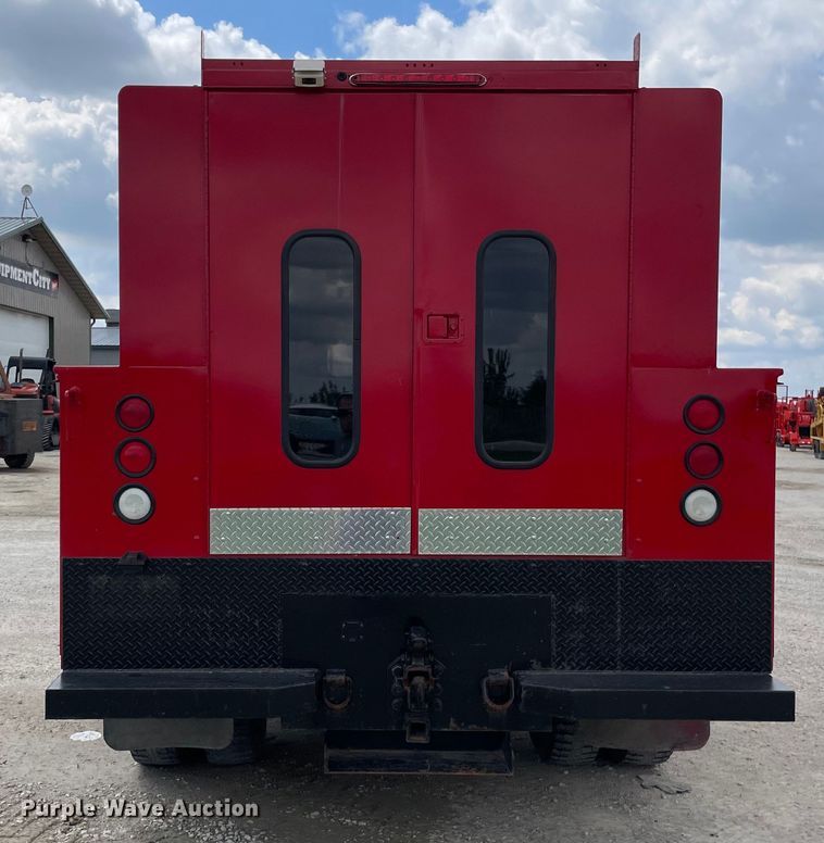 image for item OG9966 2008 International  4300 Crew Cab utility / service truck