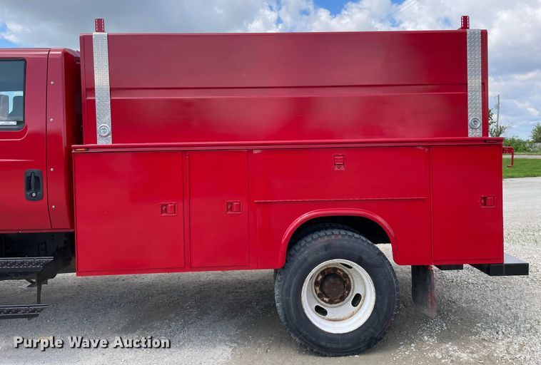image for item OG9966 2008 International  4300 Crew Cab utility / service truck