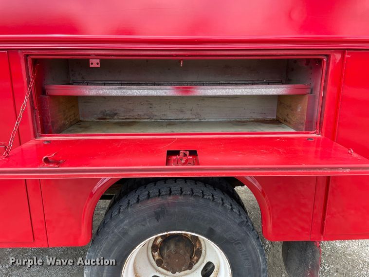 image for item OG9966 2008 International  4300 Crew Cab utility / service truck