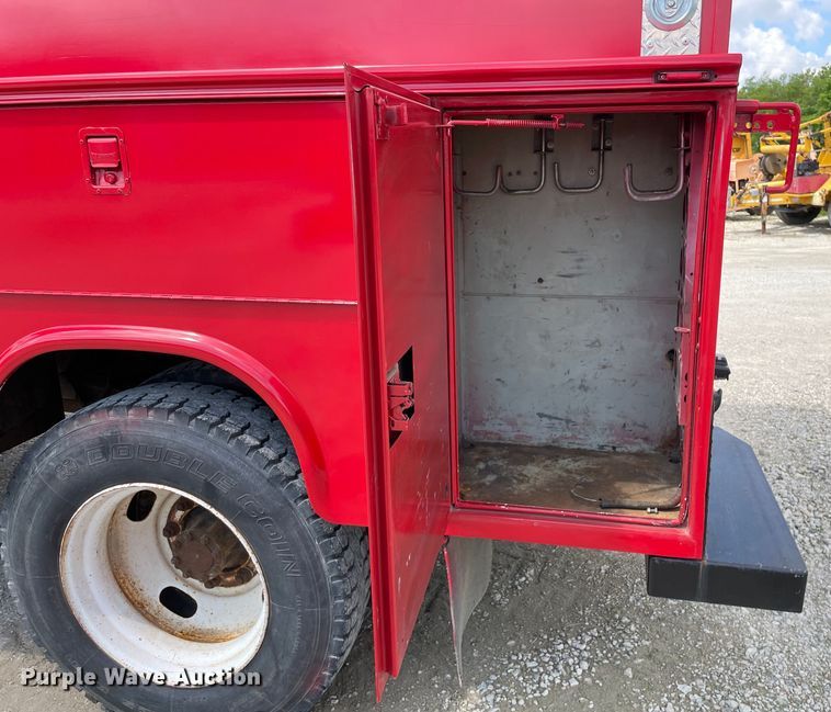 image for item OG9966 2008 International  4300 Crew Cab utility / service truck