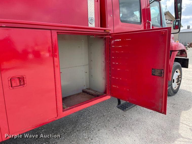 image for item OG9966 2008 International  4300 Crew Cab utility / service truck