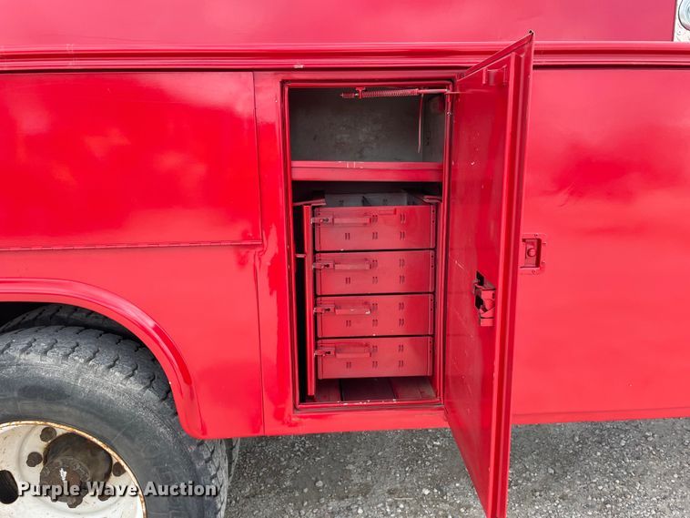 image for item OG9966 2008 International  4300 Crew Cab utility / service truck