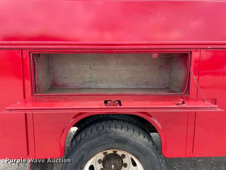 image for item OG9966 2008 International  4300 Crew Cab utility / service truck