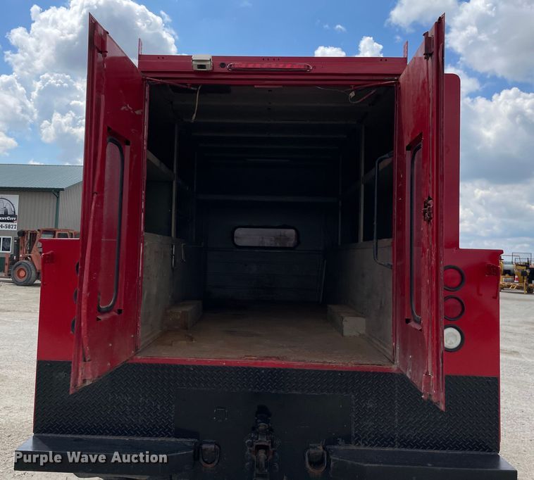 image for item OG9966 2008 International  4300 Crew Cab utility / service truck