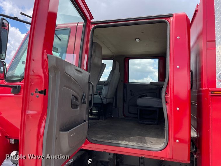 image for item OG9966 2008 International  4300 Crew Cab utility / service truck