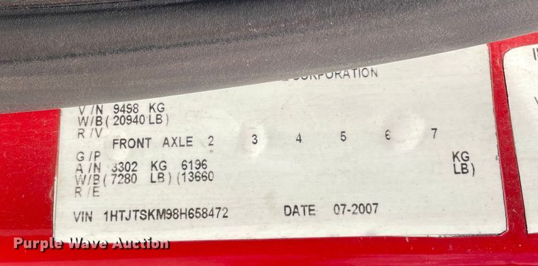 image for item OG9966 2008 International  4300 Crew Cab utility / service truck