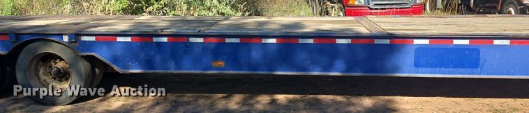 image for item OH9779 2008 Ledwell 10x48 drop deck hydraulic tail equipment trailer