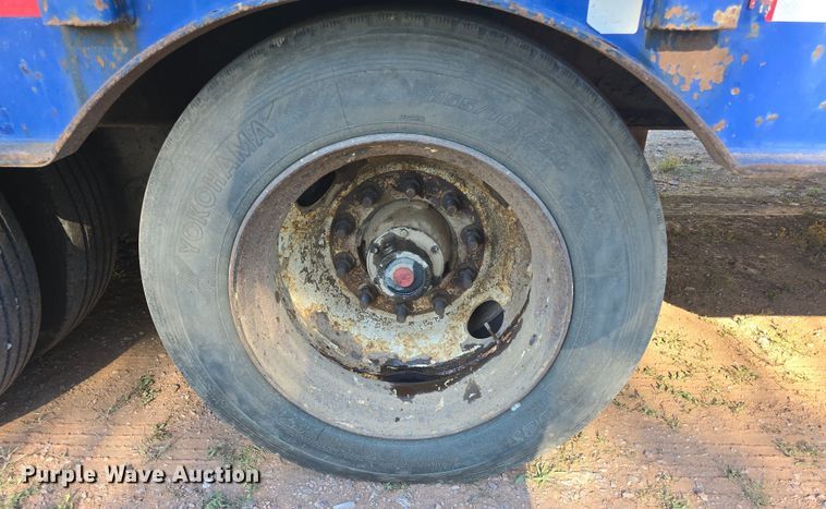 image for item OH9779 2008 Ledwell 10x48 drop deck hydraulic tail equipment trailer