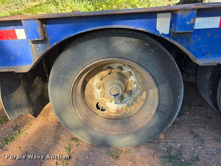 image for item OH9779 2008 Ledwell 10x48 drop deck hydraulic tail equipment trailer